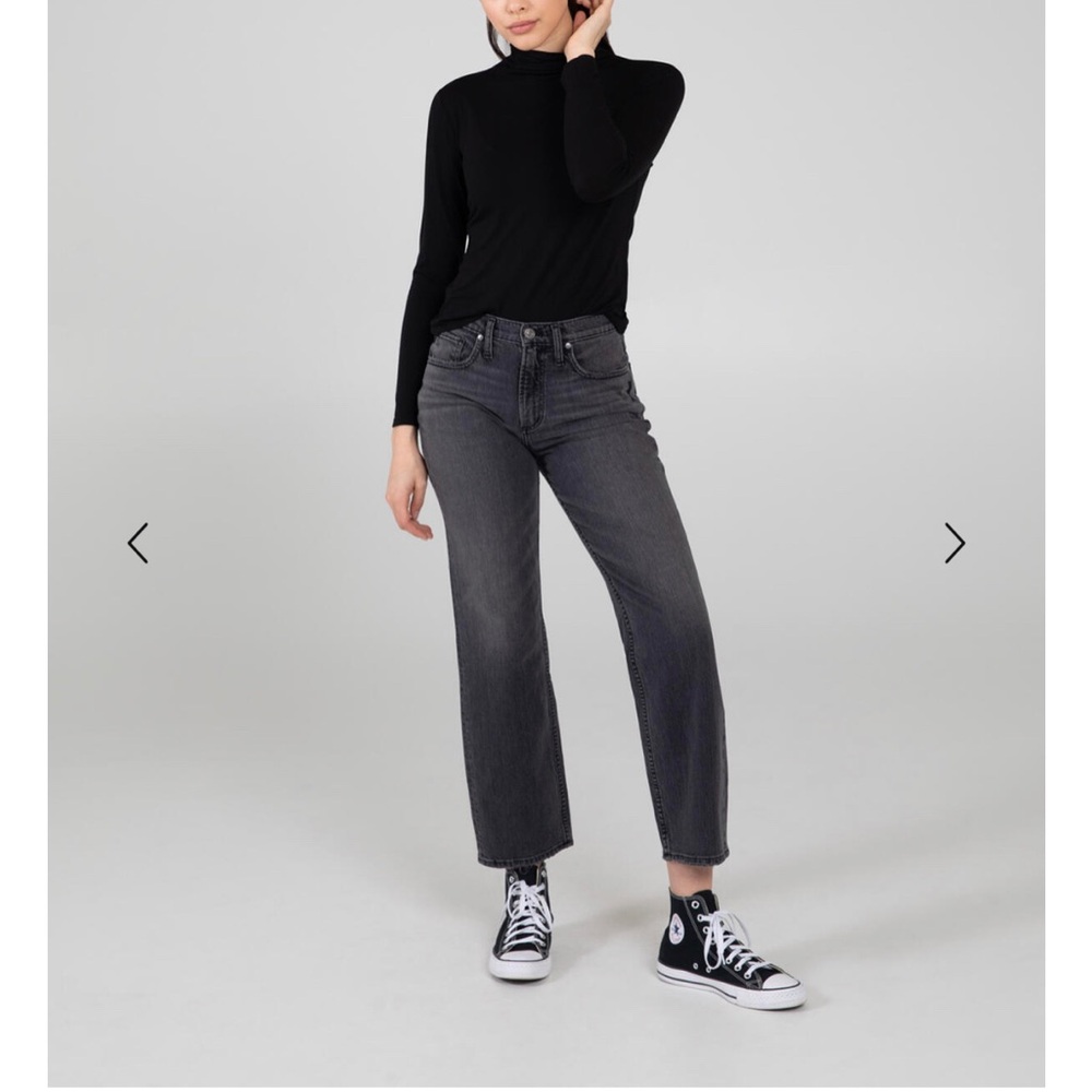 Silver Jeans Co - Frisco High Rise Straight Leg Jean